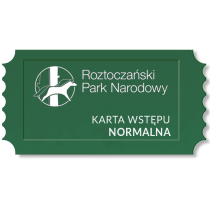 Karta wstępu - normalna